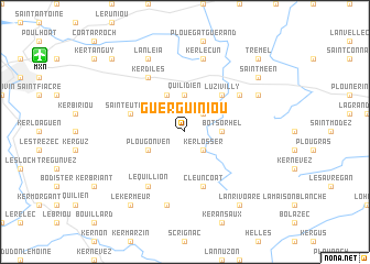 map of Guerguiniou