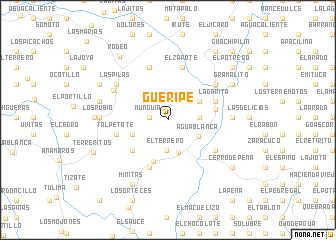 map of Gueripe