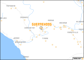 map of Guernewood