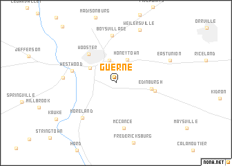 map of Guerne