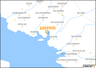 map of Guernini