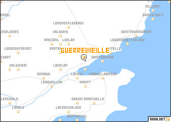 map of Guerre Vieille