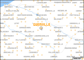 map of Guerville