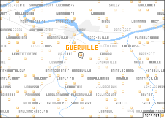 map of Guerville