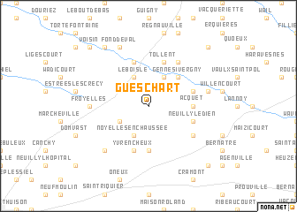 map of Gueschart