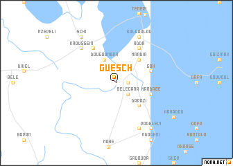 map of Guesch