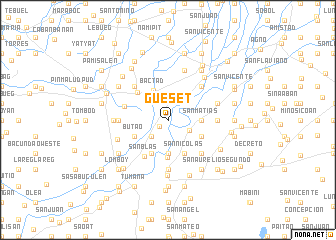 map of Gueset