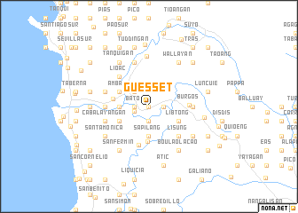 map of Guesset