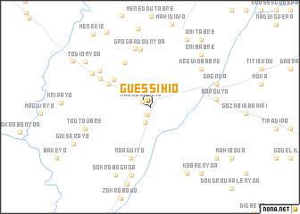 map of Guessihio