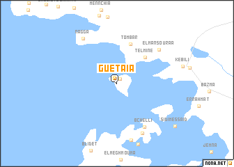 map of Guetaïa