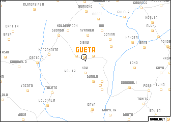 map of Gueta