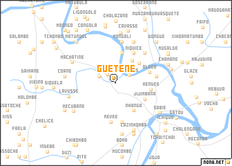 map of Guetene