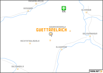 map of Guettar el Aïch