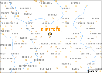 map of Guettata