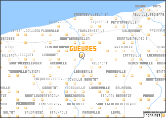 map of Gueures