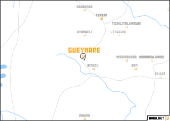 map of Guey Maré