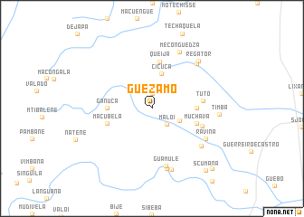 map of Guezamo