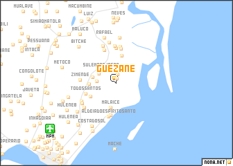 map of Guezane