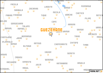 map of Guezemane