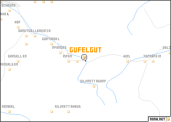 map of Gufelgut