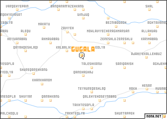 map of Gūgālā