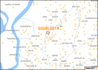 map of Gugal Goth