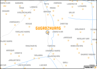 map of Gugaozhuang