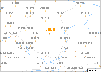 map of Guga