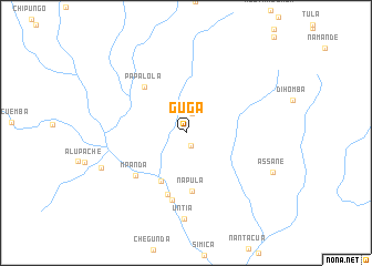 map of Guga