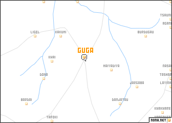 map of Guga