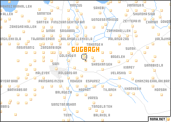 map of Gūg Bāgh