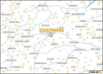 map of Gugera Head