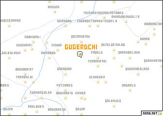 map of Gūgerdchī