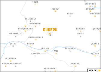 map of Gūgerd