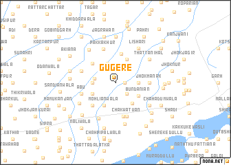 map of Gugere