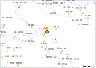 map of Gūgī