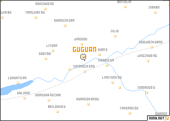 map of Guguan