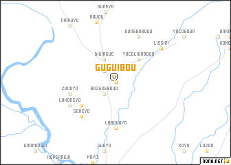 map of Guguibou