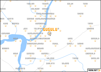 map of Gugulu