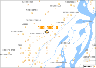 map of Gūgunwāla