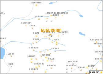 map of Gugurwāīn