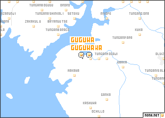 map of Guguwa