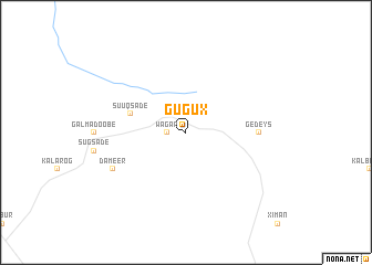 map of Gugux