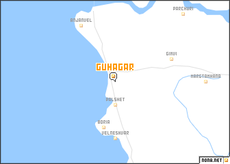 map of Guhāgar