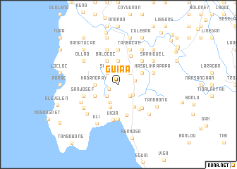 map of Guiaa