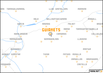 map of Guiamets