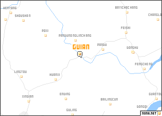 map of Gui\