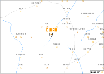 map of Guiao