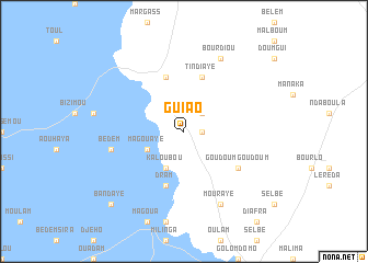 map of Guiao