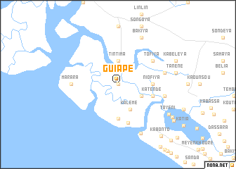 map of Guiapé